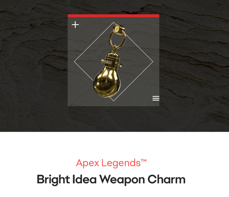 Apex Legends - Bright Idea Weapon Charm DLC XBOX One / Xbox Series X|S CD Key