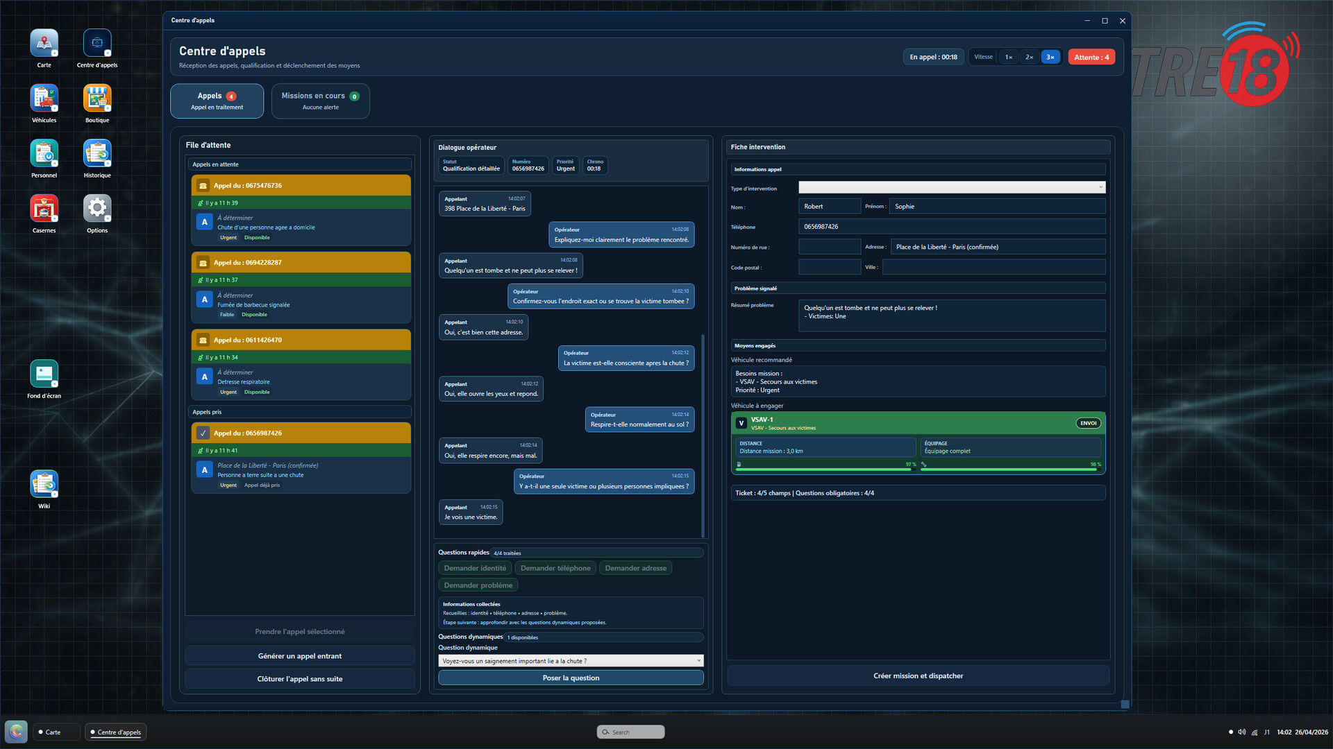 Centre 18 PC Steam CD Key