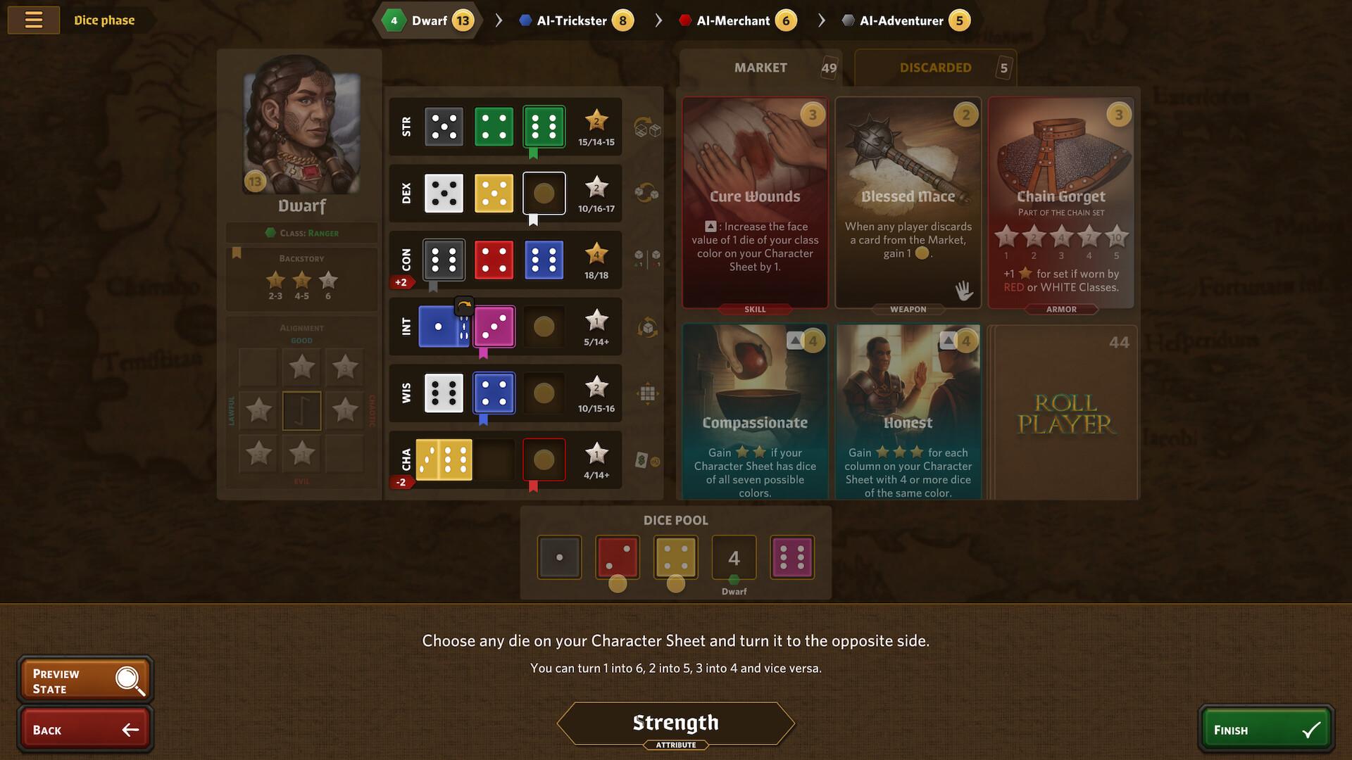 Roll Player - The Board Game PC Steam CD Key