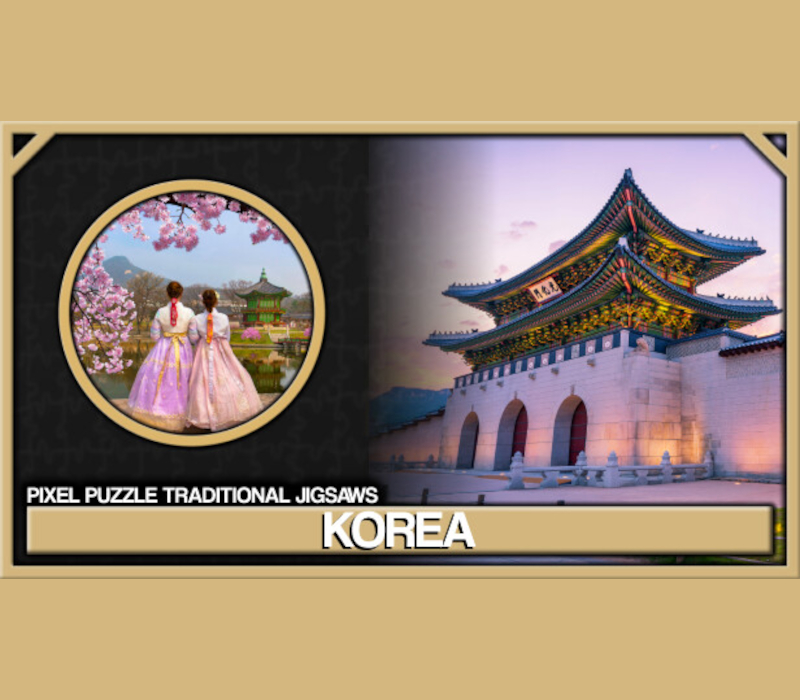Pixel Puzzles - Traditional Jigsaws Pack: Korea DLC PC Steam Klucz cyfrowy