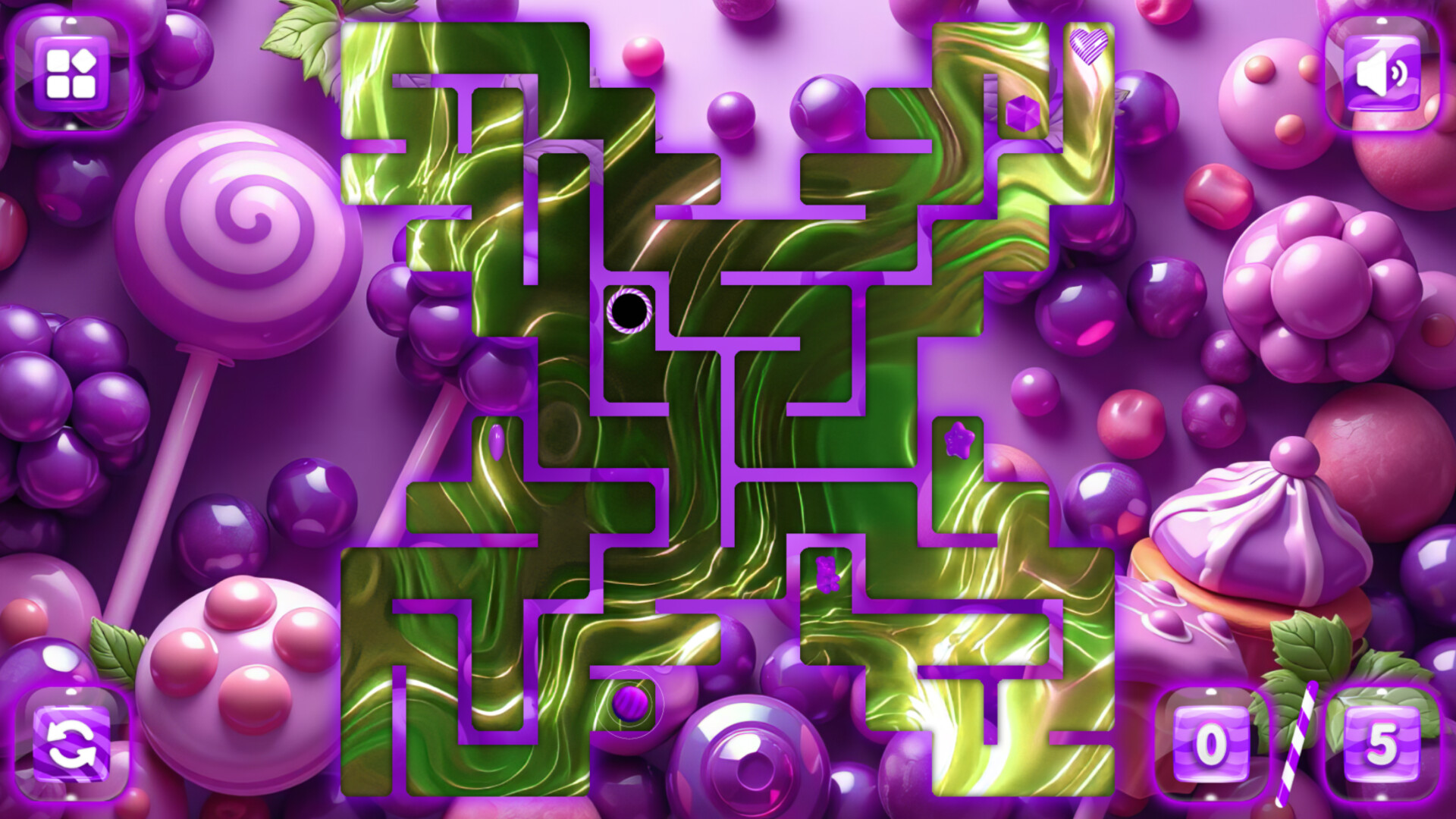 Sweetie Candy Maze: Purple Grape PC Steam CD Key