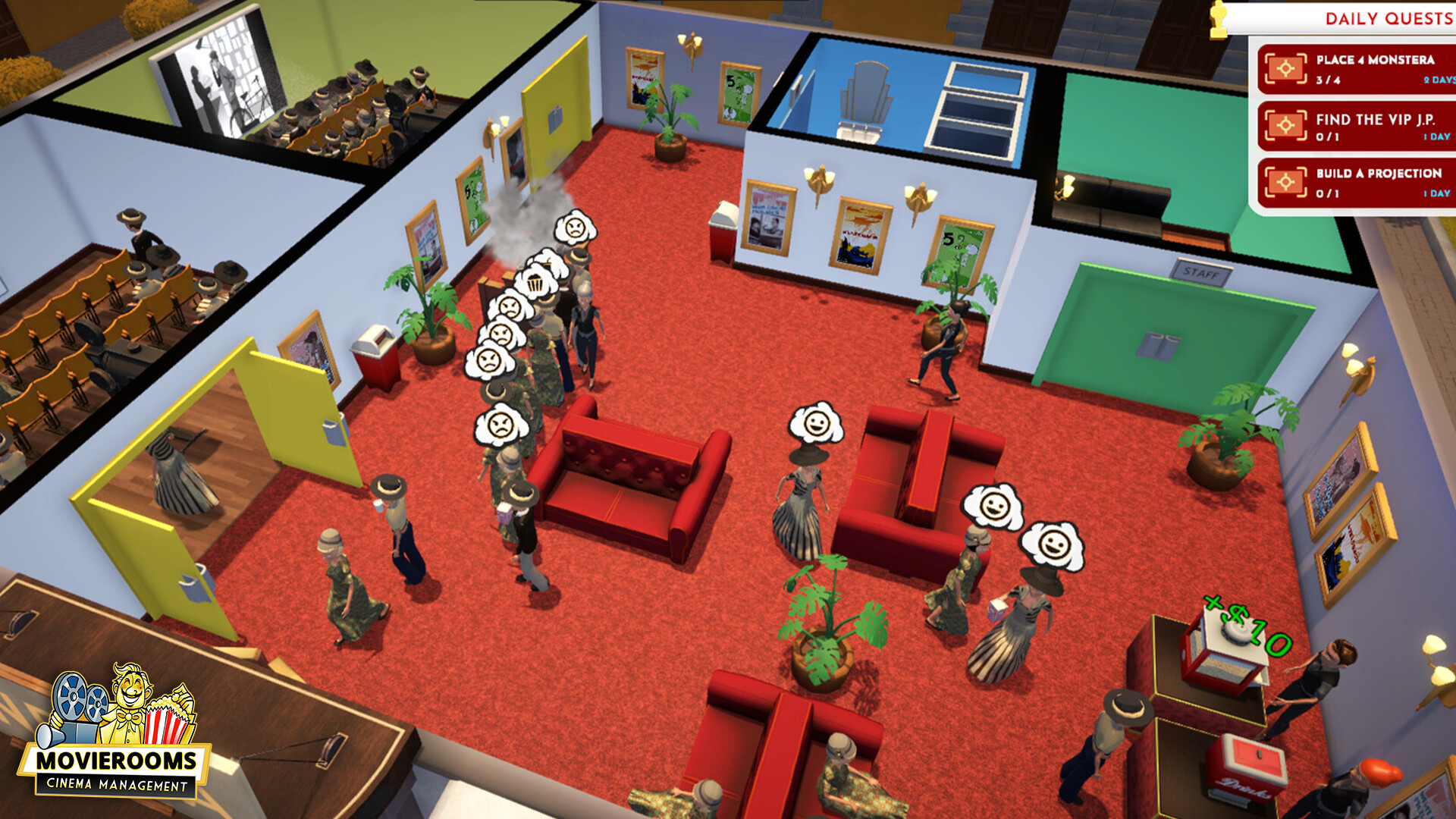 Movierooms - Cinema Management PC Steam CD Key