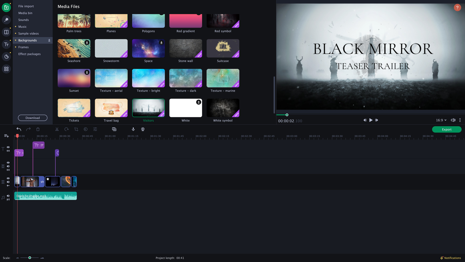 Movavi Slideshow Maker 8 Effects - Cinematic Set DLC PC Steam CD Key