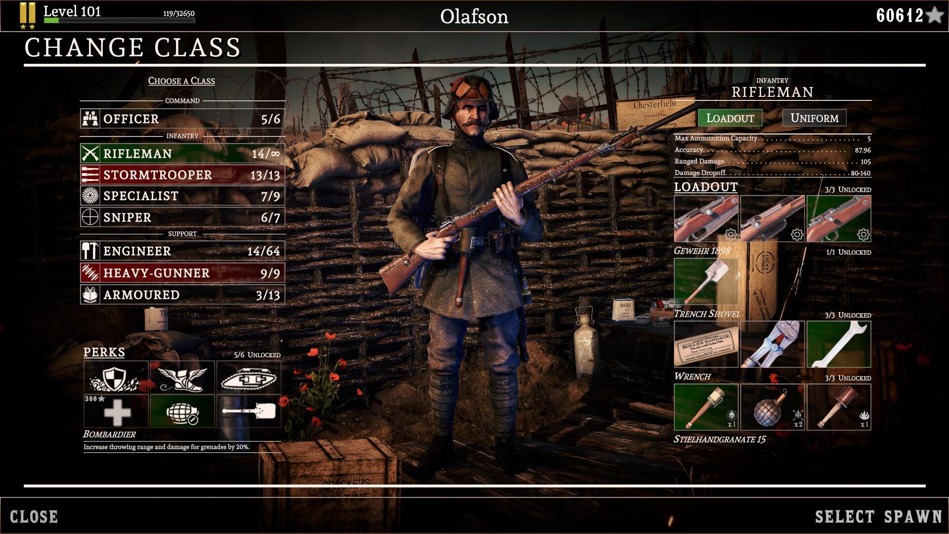 Over The Top: WWI PC Steam Account