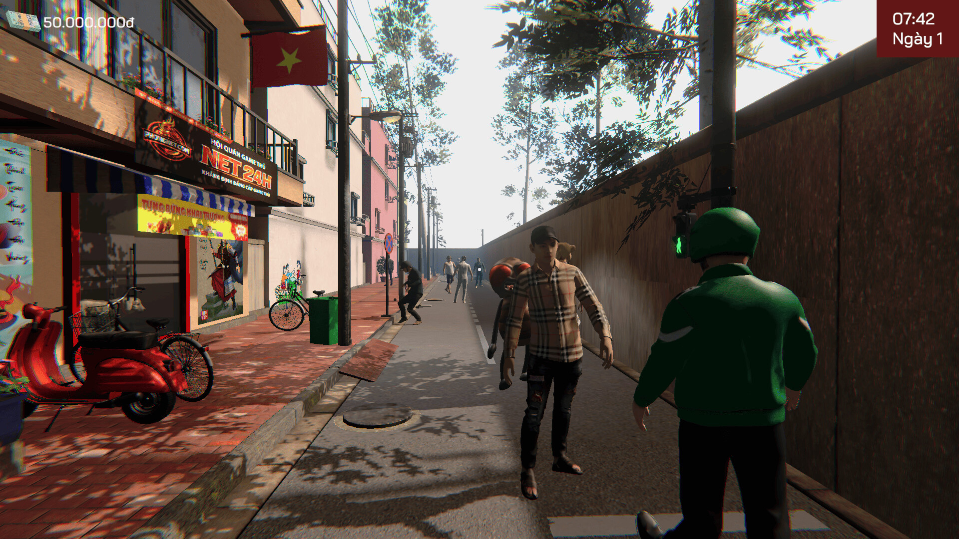 Net 24h: Vietnamese Internet Cafe Chaos PC Steam CD Key