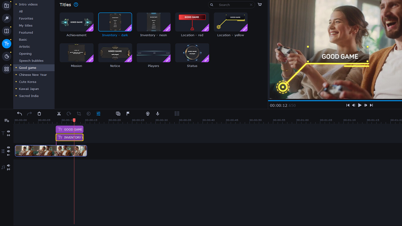 Movavi Video Editor 2025 - Cinematic Set DLC PC Steam CD Key