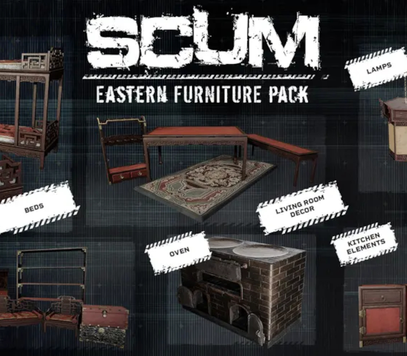 SCUM - Eastern Furniture Pack DLC PC Steam CD Key