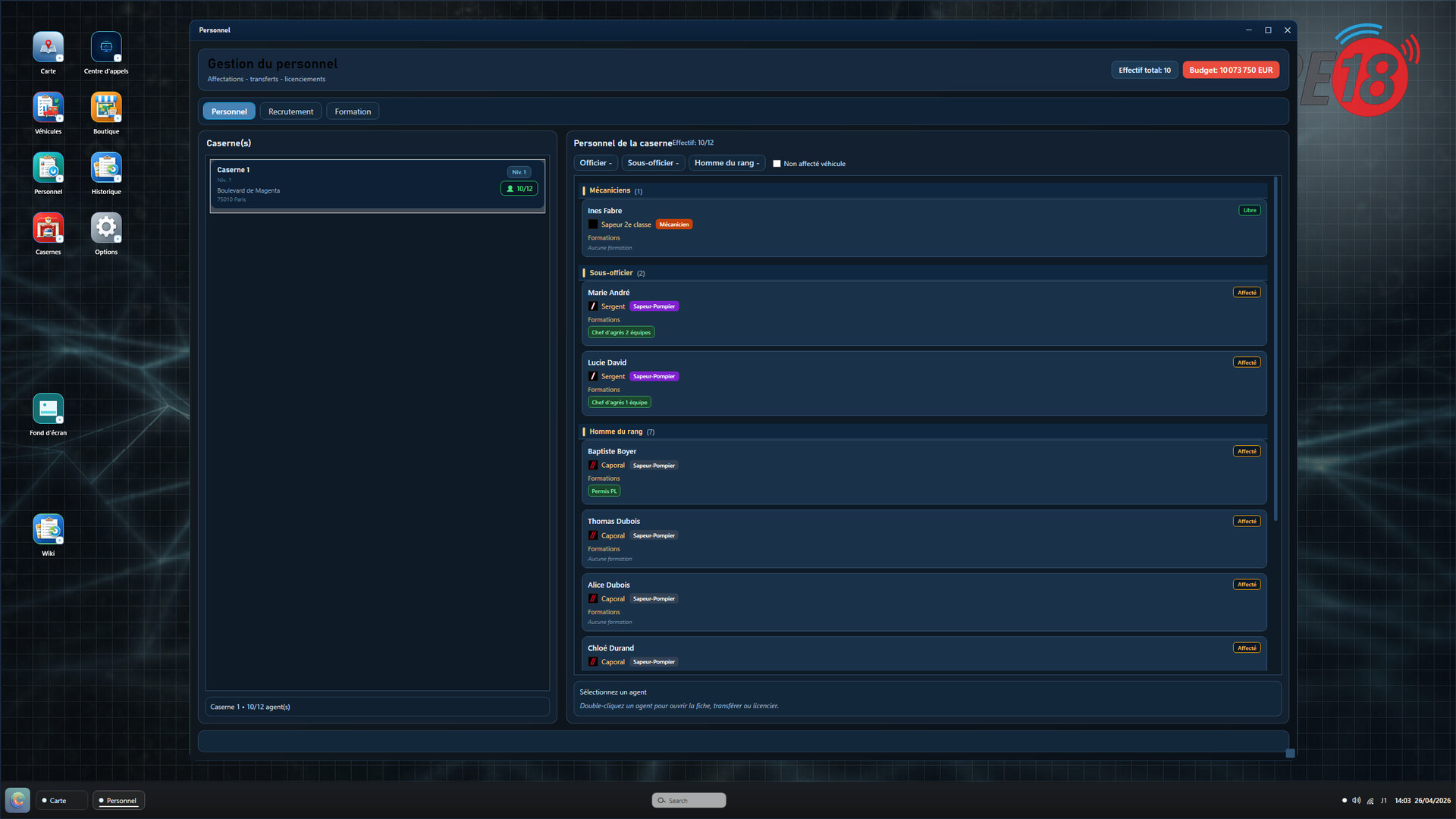 Centre 18 PC Steam CD Key