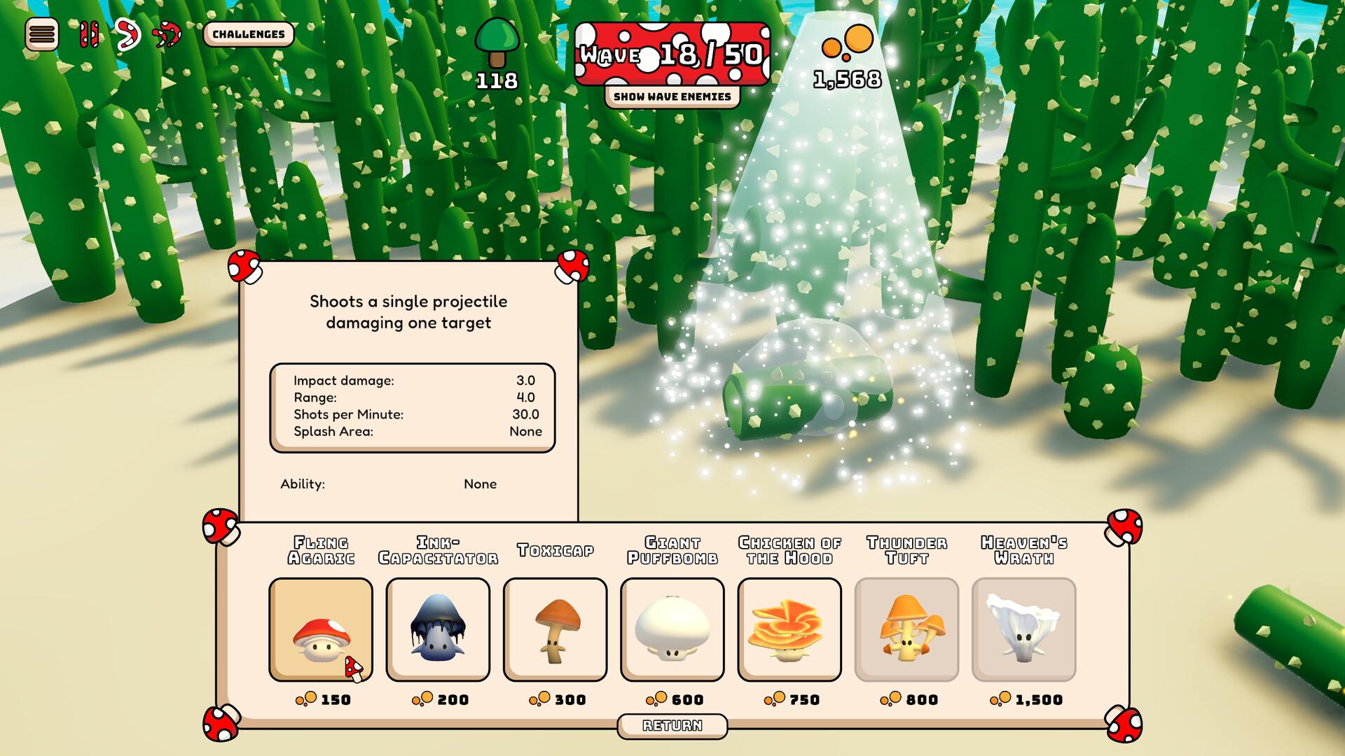 Shrooms! Tower Defence PC Steam CD Key