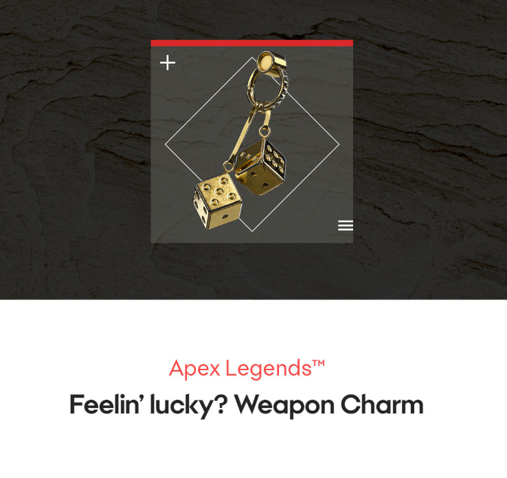 Apex Legends - Feelin Lucky Weapon Charm DLC XBOX One / Xbox Series X|S CD Key