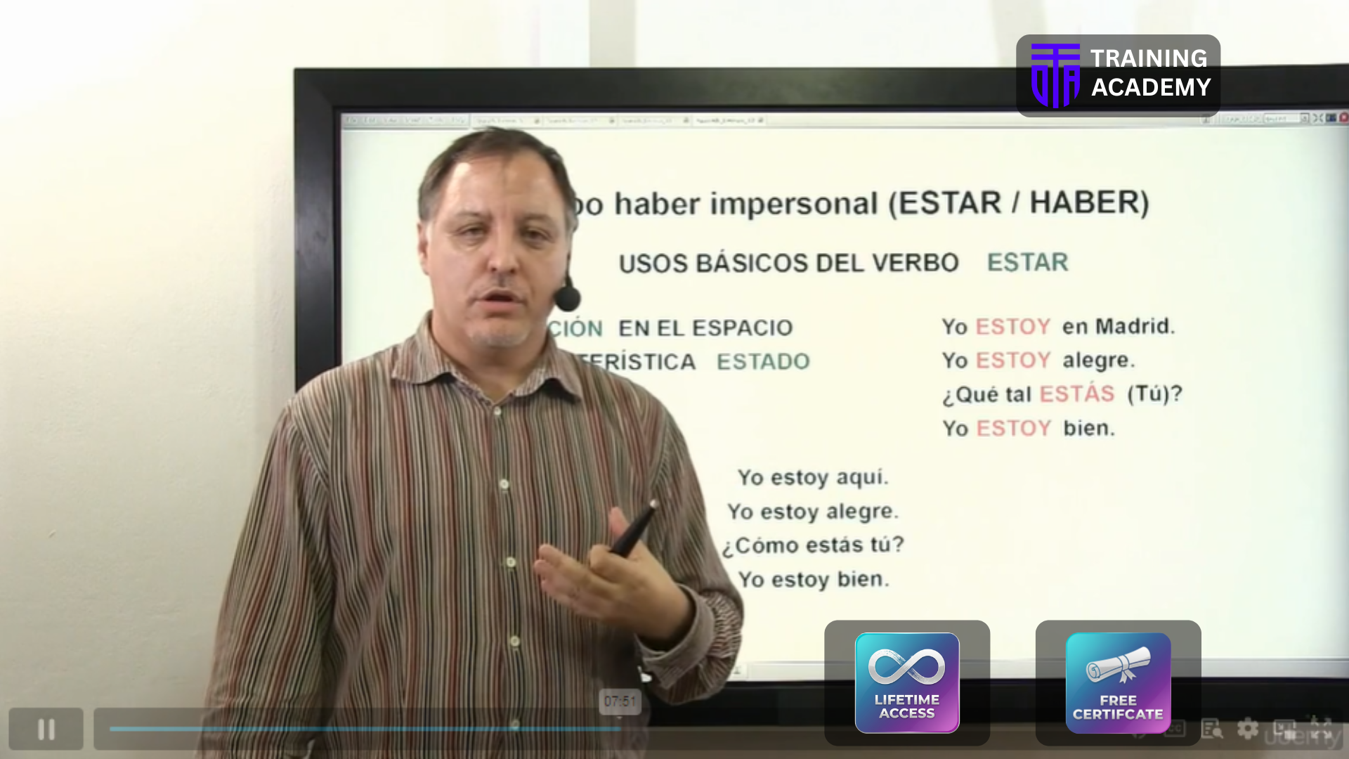 Spanish Language Masterclass Course Online Training Academy