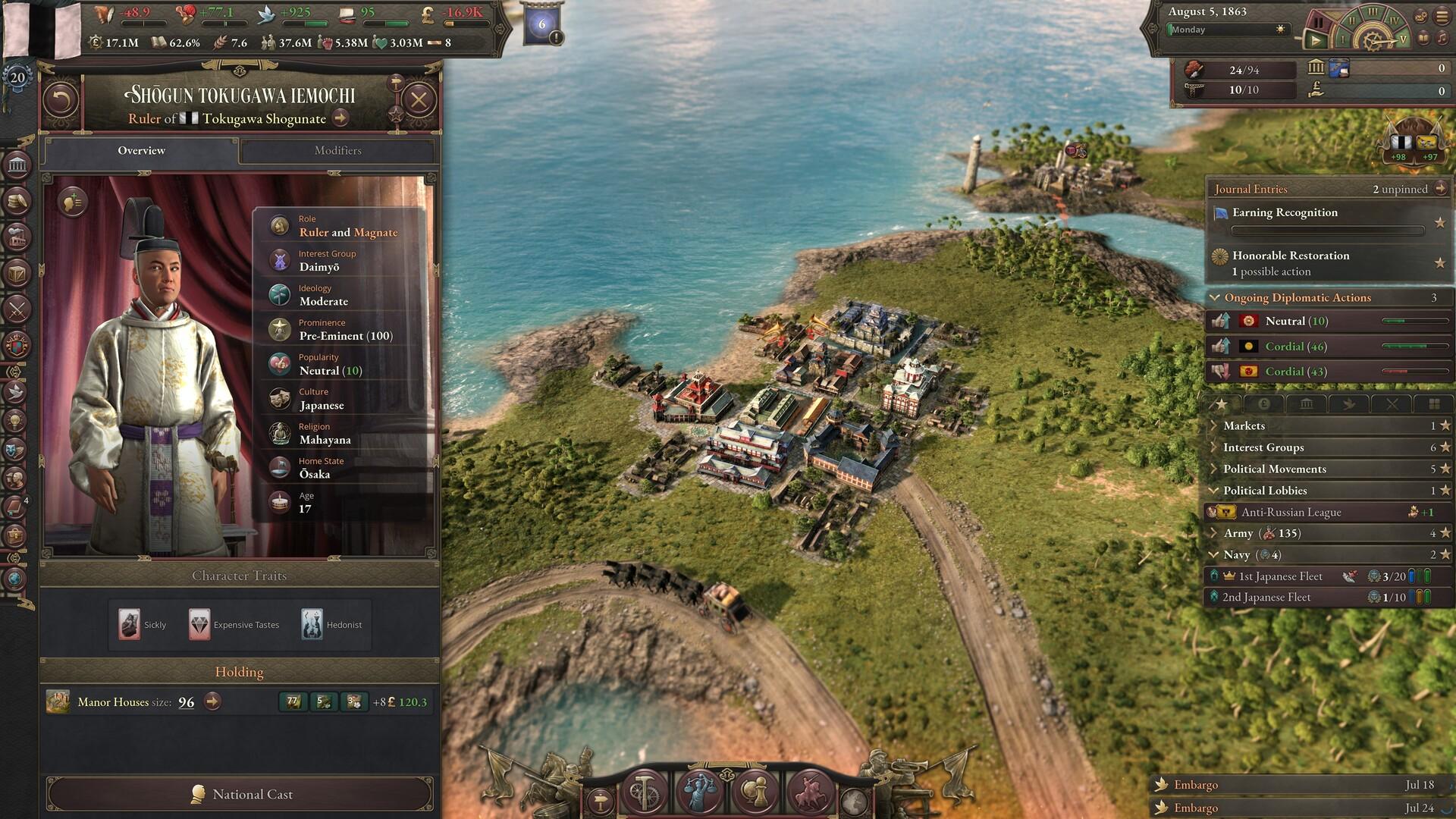 Victoria 3 - The Great Wave Expansion DLC PC Steam CD Key