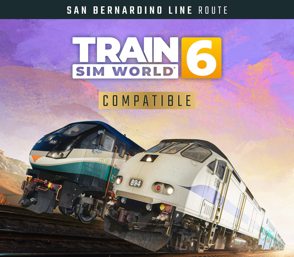 Train Sim World 6: San Bernardino Line: Los Angeles - San Bernardino Route Add-On DLC PC Steam CD Key