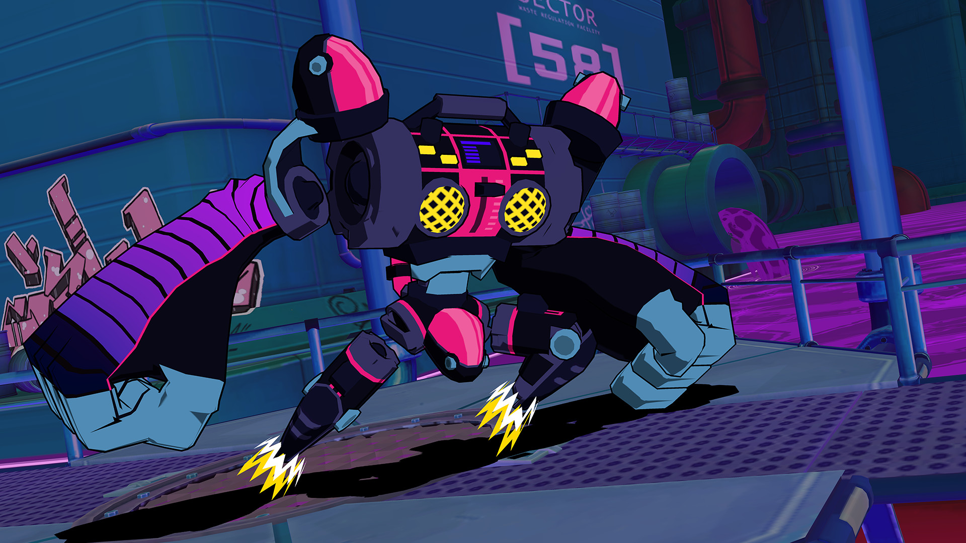 Lethal League Blaze - Gigahertz Visualizer X outfit for Doombox DLC PC Steam CD Key