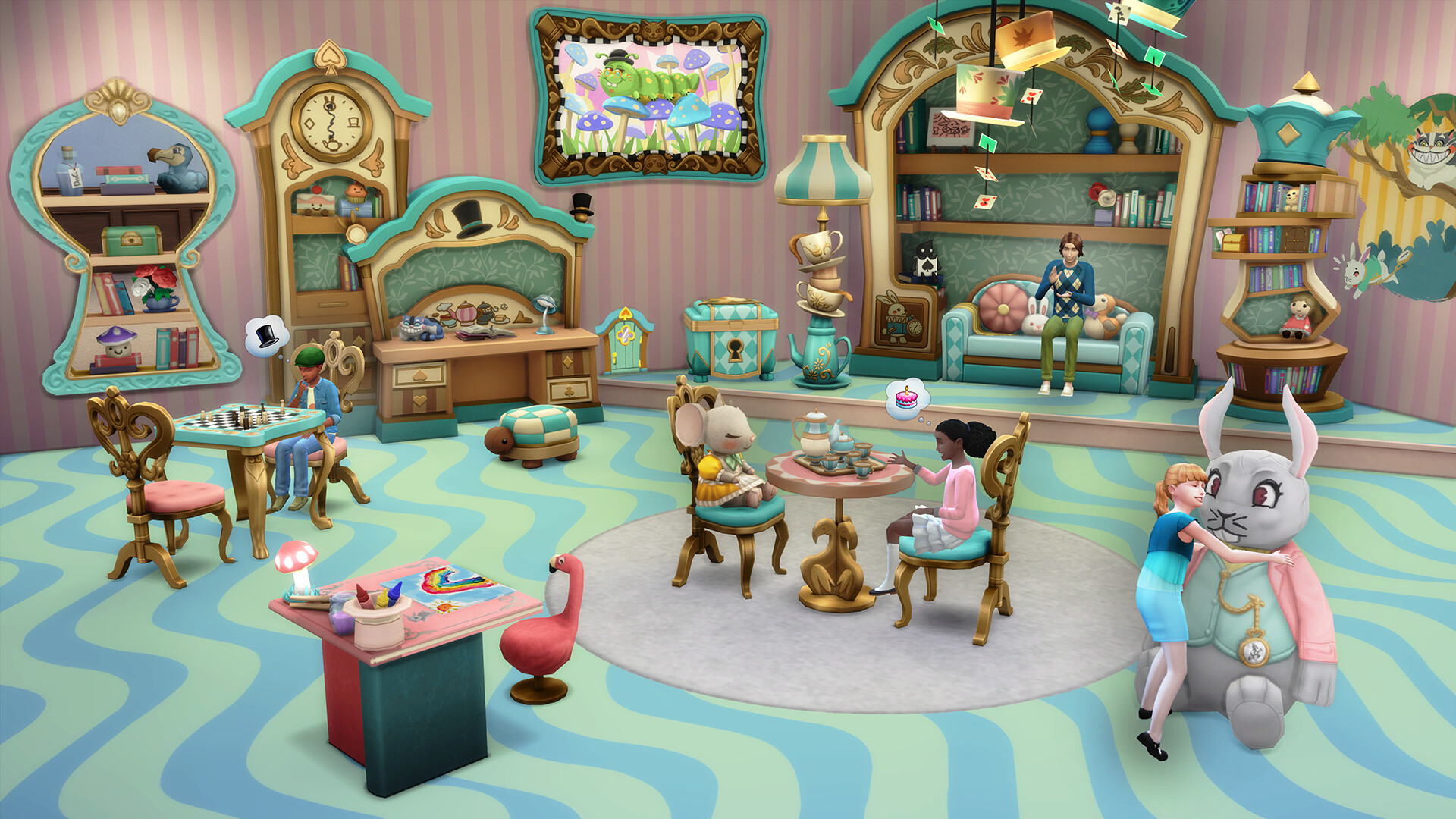 The Sims 4 - Wonderland Playroom Kit DLC PC EA App CD Key