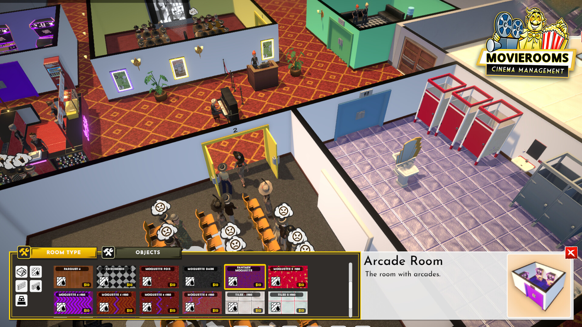 Movierooms - Cinema Management PC Steam CD Key