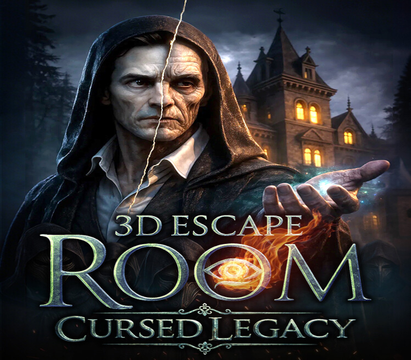 3D Escape Room: Cursed Legacy PC Steam Klucz cyfrowy