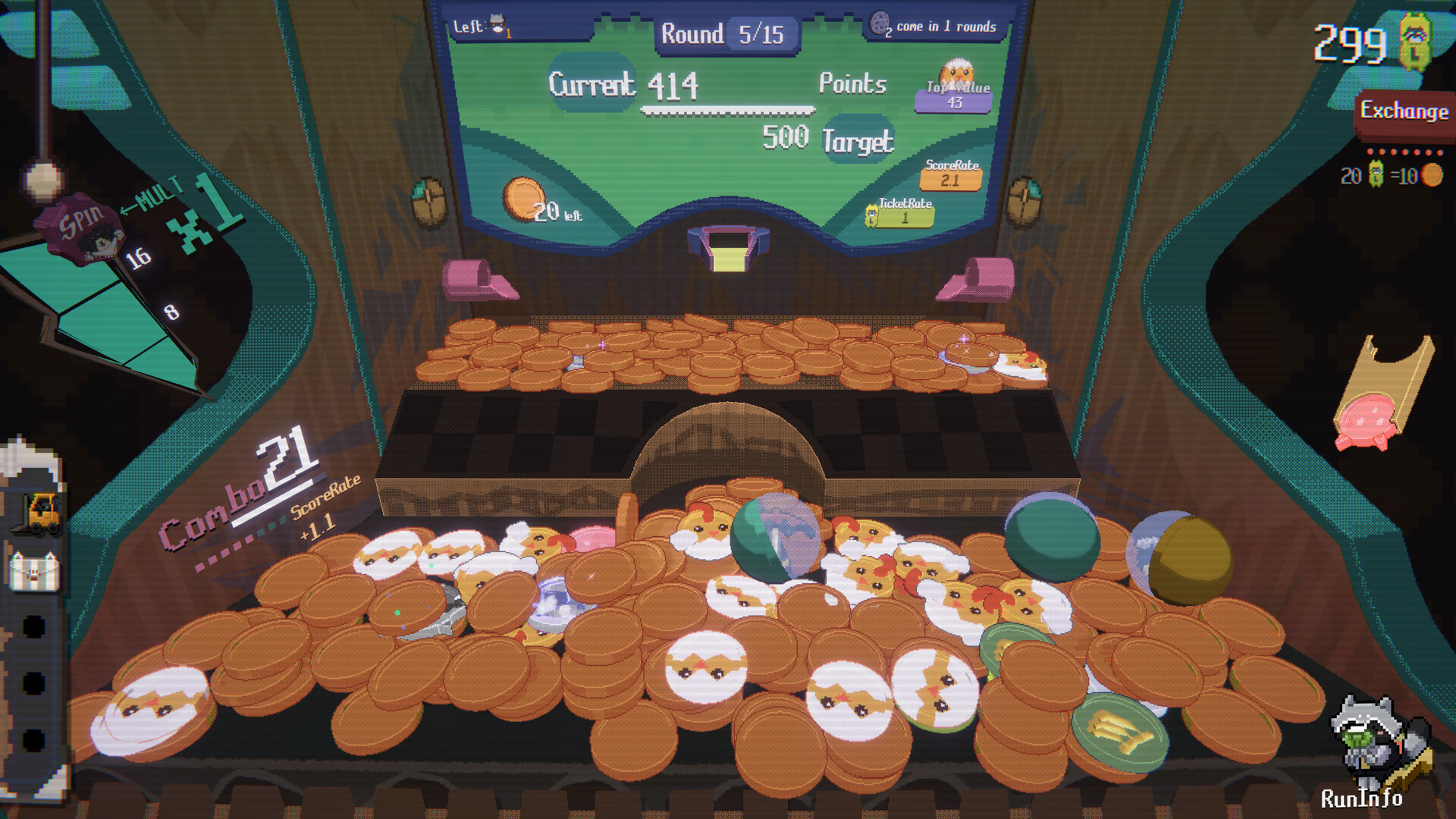 RACCOIN: Coin Pusher Roguelike ASIA PC Steam CD Key