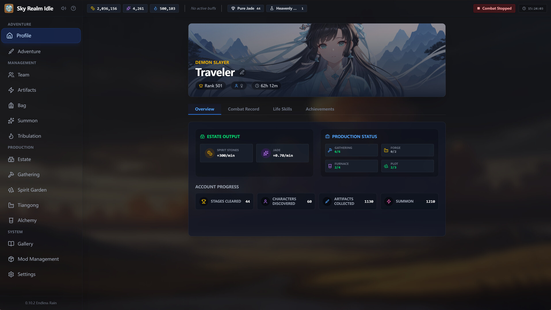 Sky Realm Idle PC Steam Klucz cyfrowy