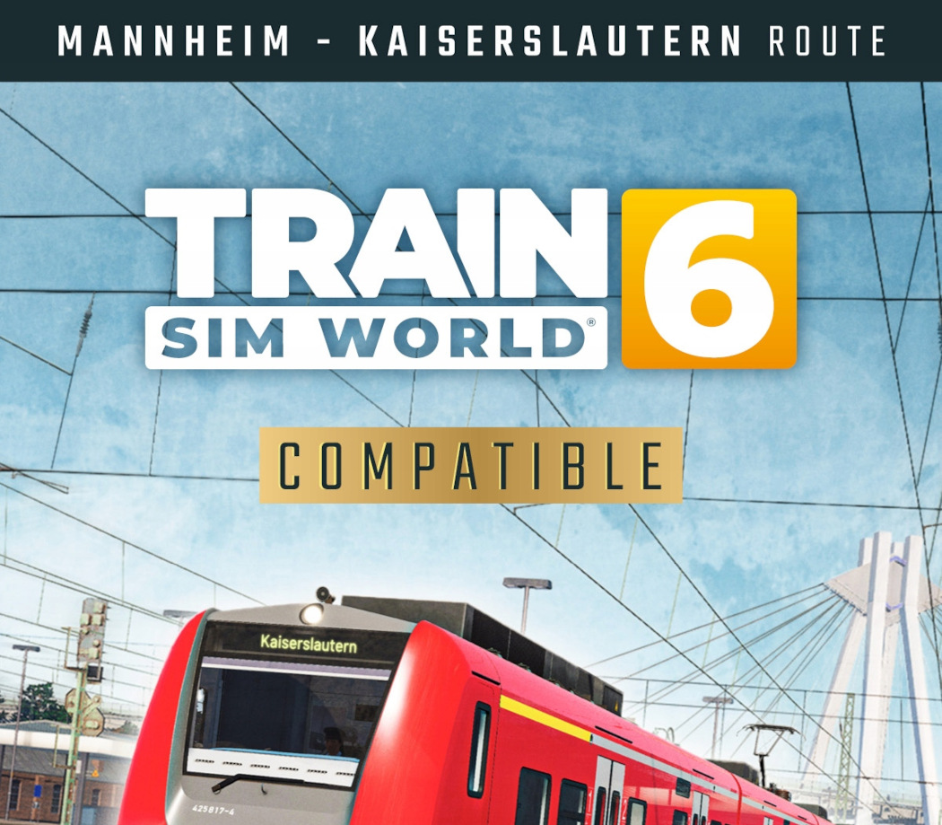 Train Sim World 6 Pfalzische Ludwigsbahn: Mannheim - Kaiserslautern Route Add-On DLC PC Steam CD Key