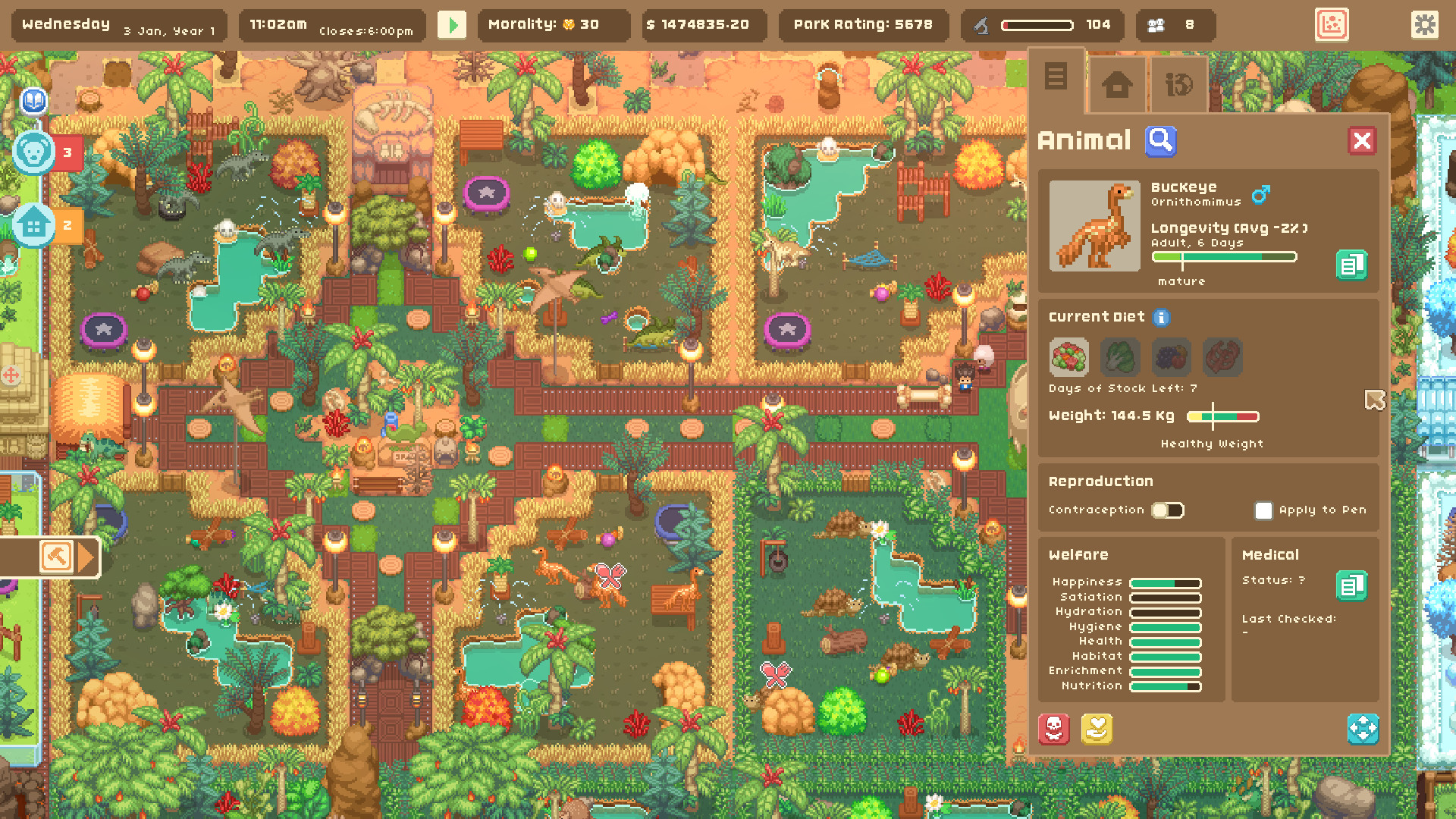 Let's Build a Zoo - Dinosaur Island DLC PC Steam CD Key