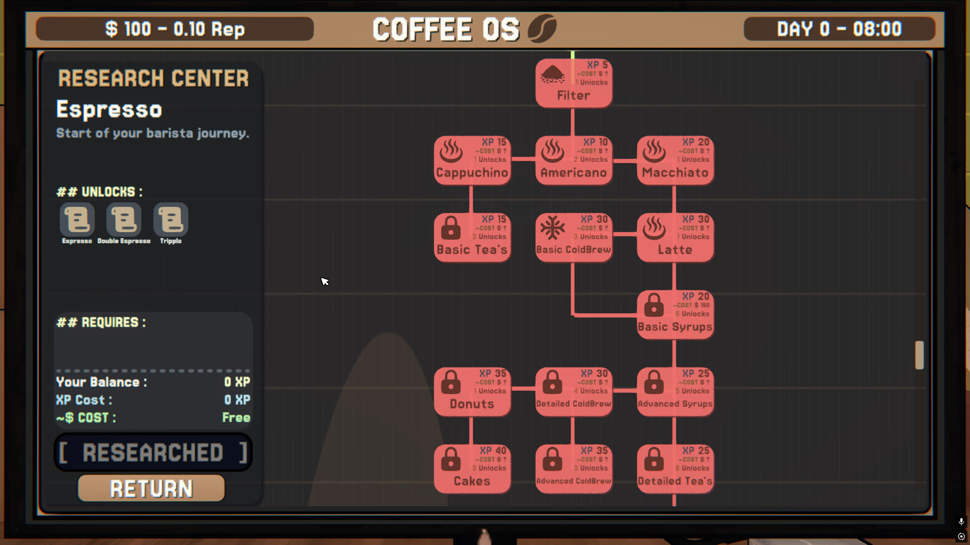 Coffie Simulator PC Steam Klucz cyfrowy