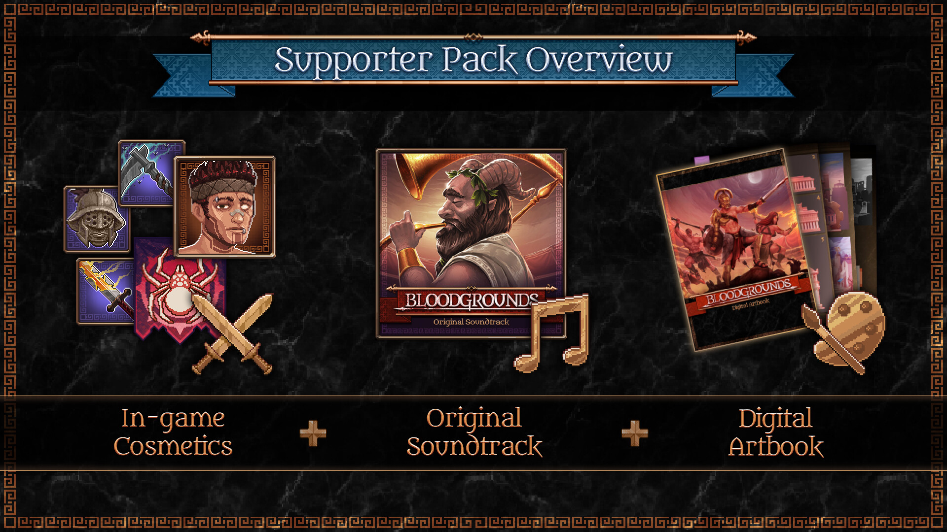 Bloodgrounds - Supporter Pack DLC PC Steam CD Key