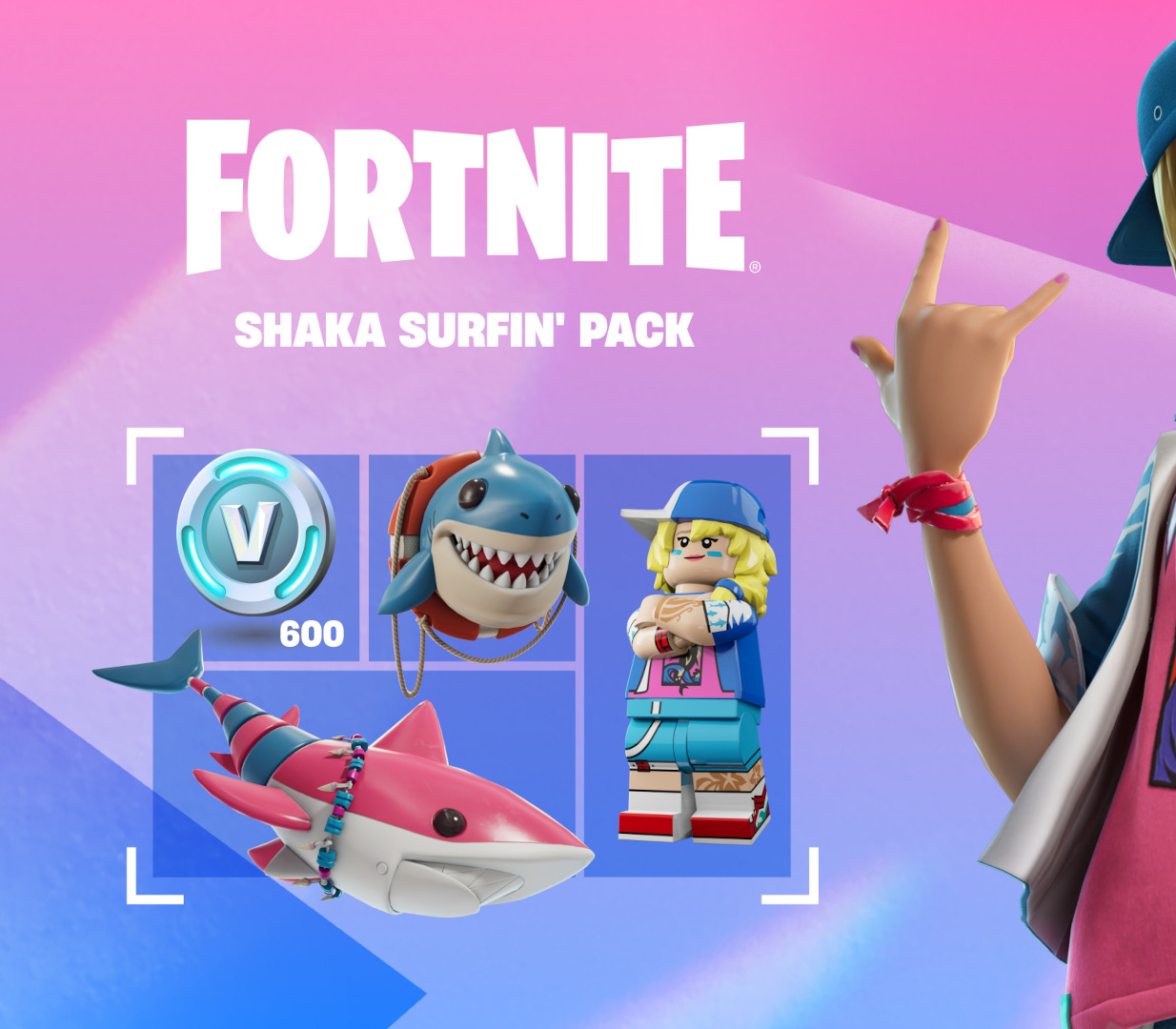 Fortnite - Shaka Surfin' Pack DLC ZA XBOX One / Xbox Series X|S CD Key