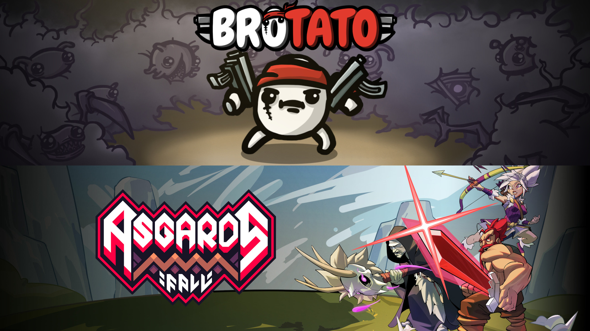 Asgard's Fall — Viking Survivors x Brotato PC Steam Account