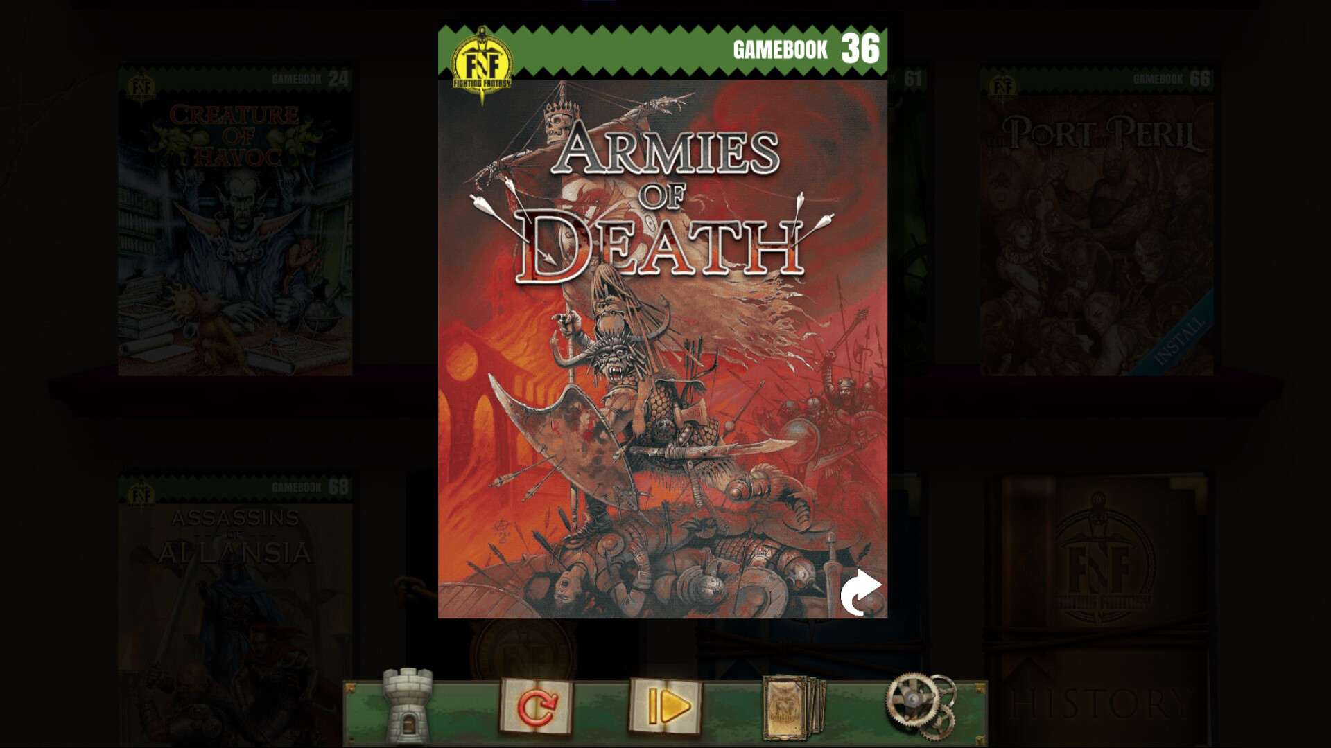 Fighting Fantasy Classics - Armies of Death DLC PC Steam CD Key