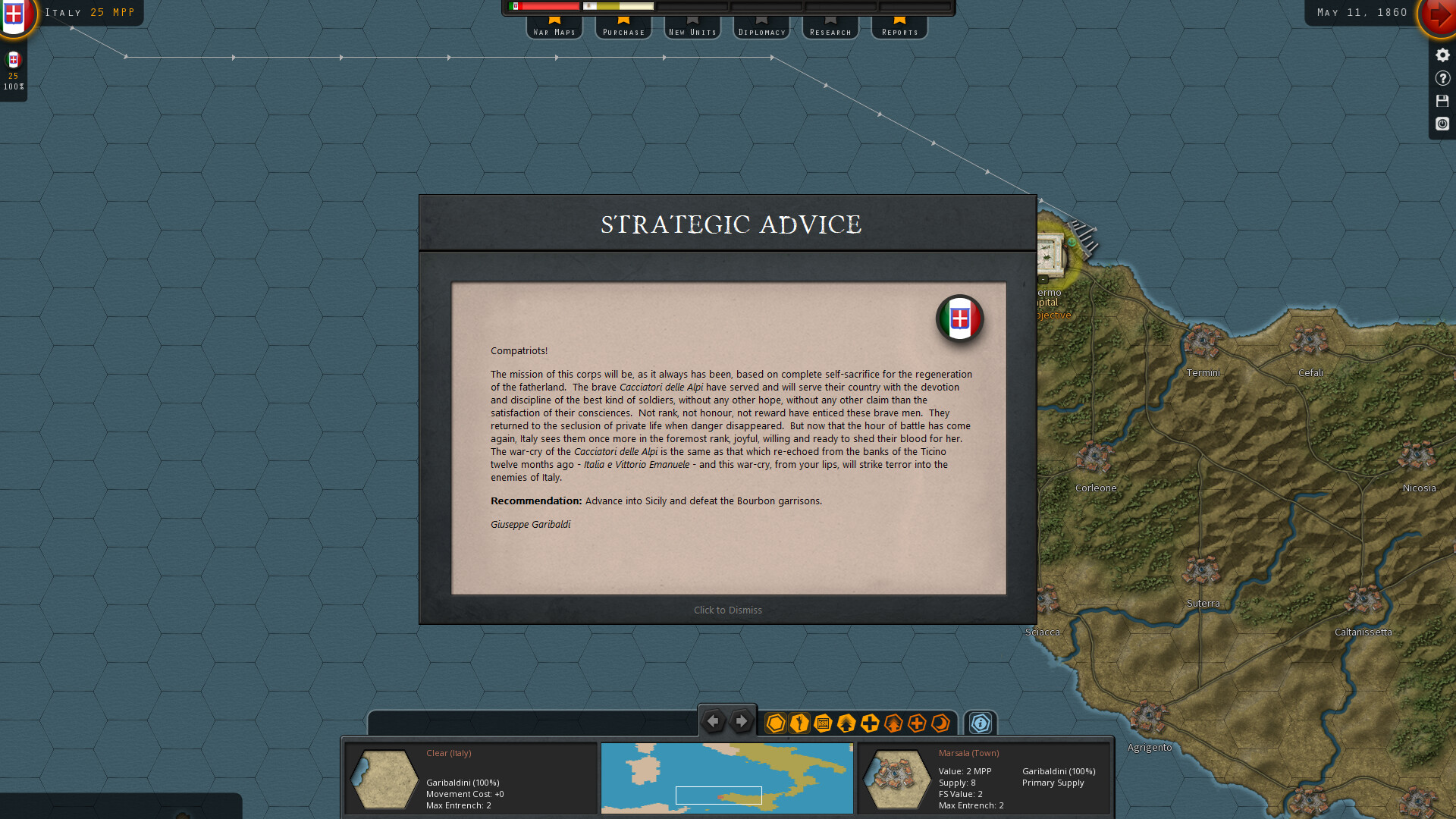 Strategic Command: American Civil War - Concert of Europe DLC PC Steam CD Key