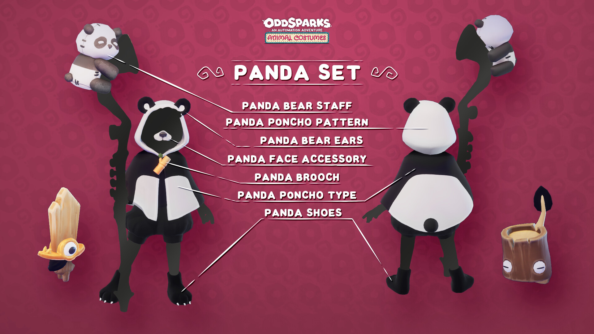 Oddsparks: An Automation Adventure - Tailor's Animal Costumes Pack DLC PC Steam CD Key