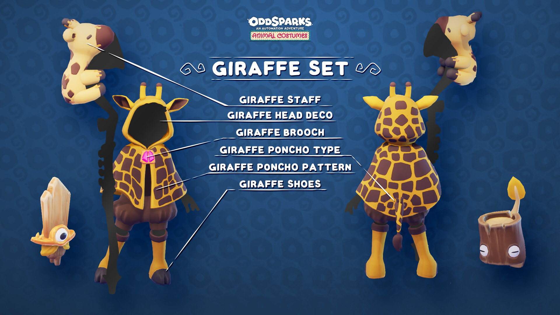 Oddsparks: An Automation Adventure - Tailor's Animal Costumes Pack DLC PC Steam CD Key