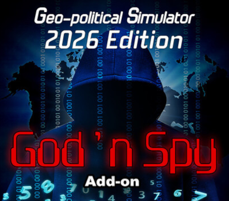 Geo-Political Simulator - God'n Spy 2026 Edition Add-on DLC PC Steam CD Key