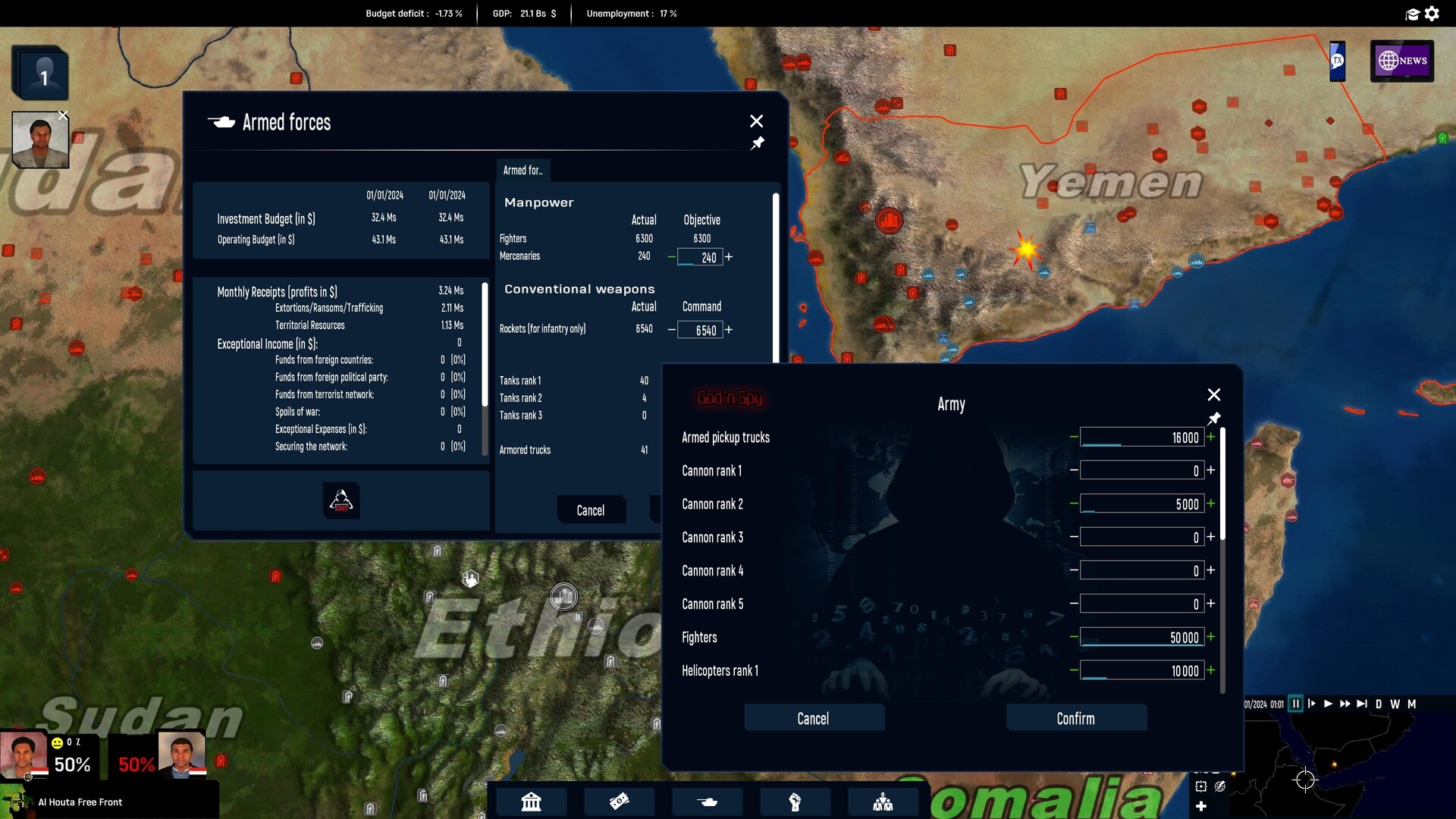 Geo-Political Simulator - God'n Spy 2026 Edition Add-on DLC PC Steam CD Key