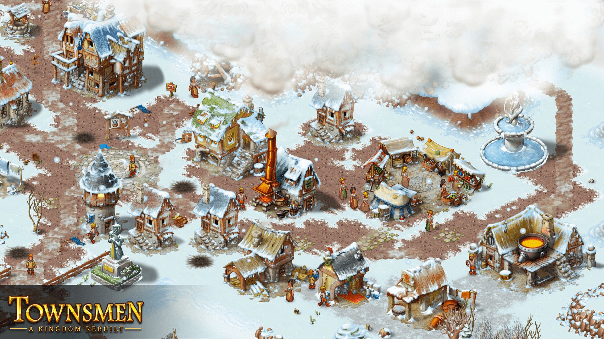 Townsmen: A Kingdom Rebuilt PC Steam CD Key (valid until December 2026)
