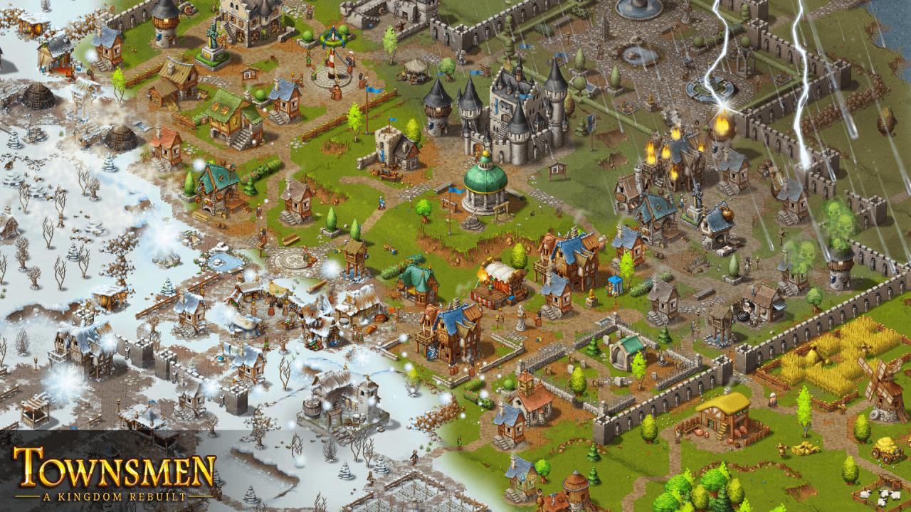 Townsmen: A Kingdom Rebuilt PC Steam CD Key (valid until December 2026)