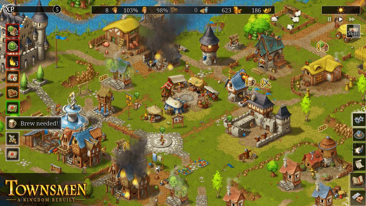 Townsmen: A Kingdom Rebuilt PC Steam CD Key (valid until December 2026)