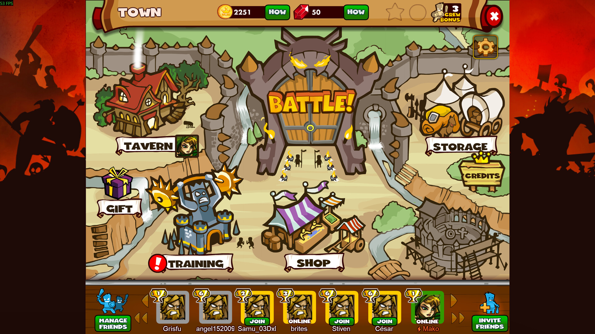 Dungeon Rampage PC Steam Account