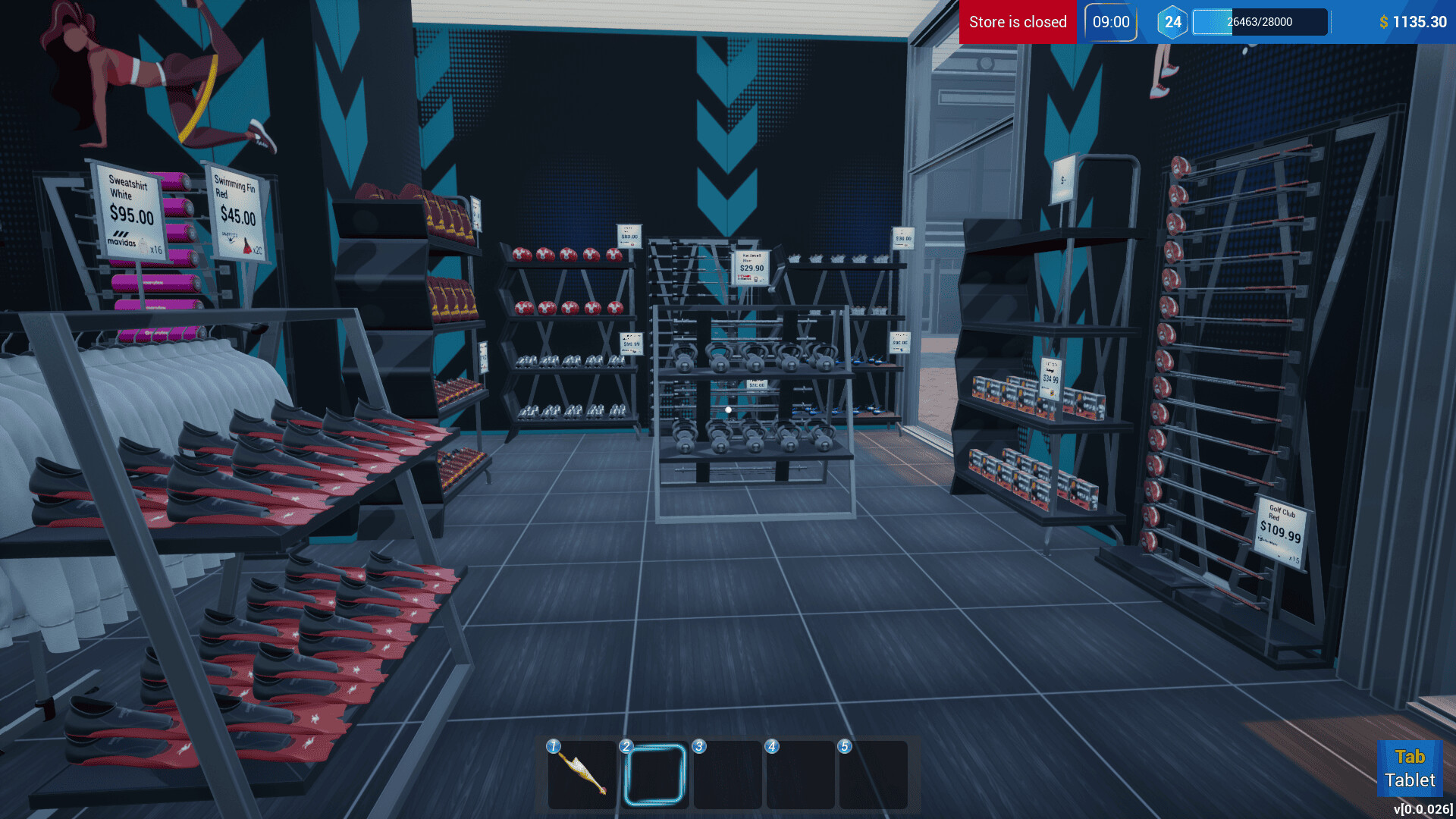 Sporting Goods Shop PC Steam Account