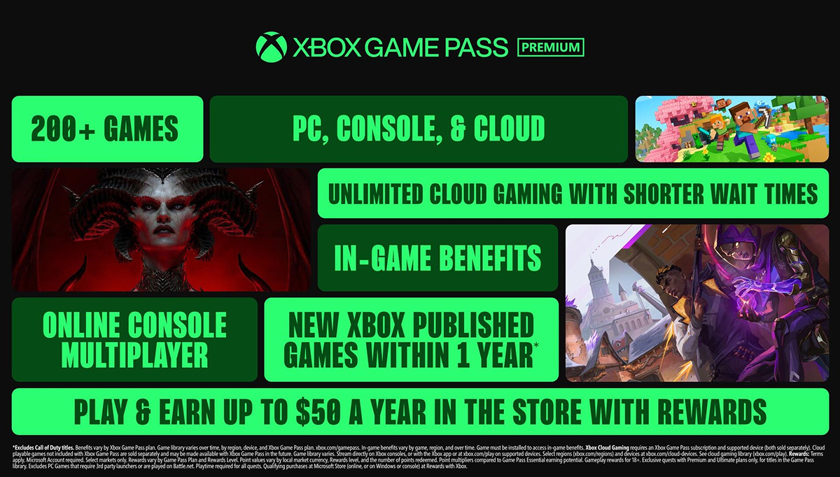 XBOX Game Pass Premium - 6 Month Subscription Account