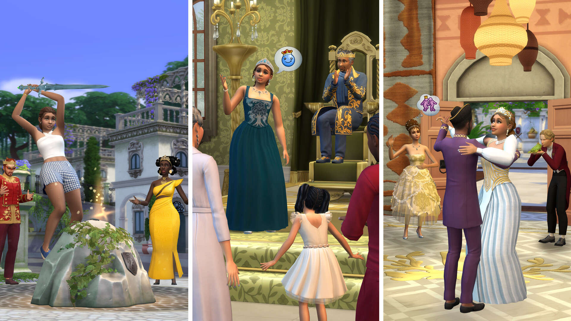 The Sims 4 - Royalty & Legacy Grand Bundle DLC PC EA App CD Key