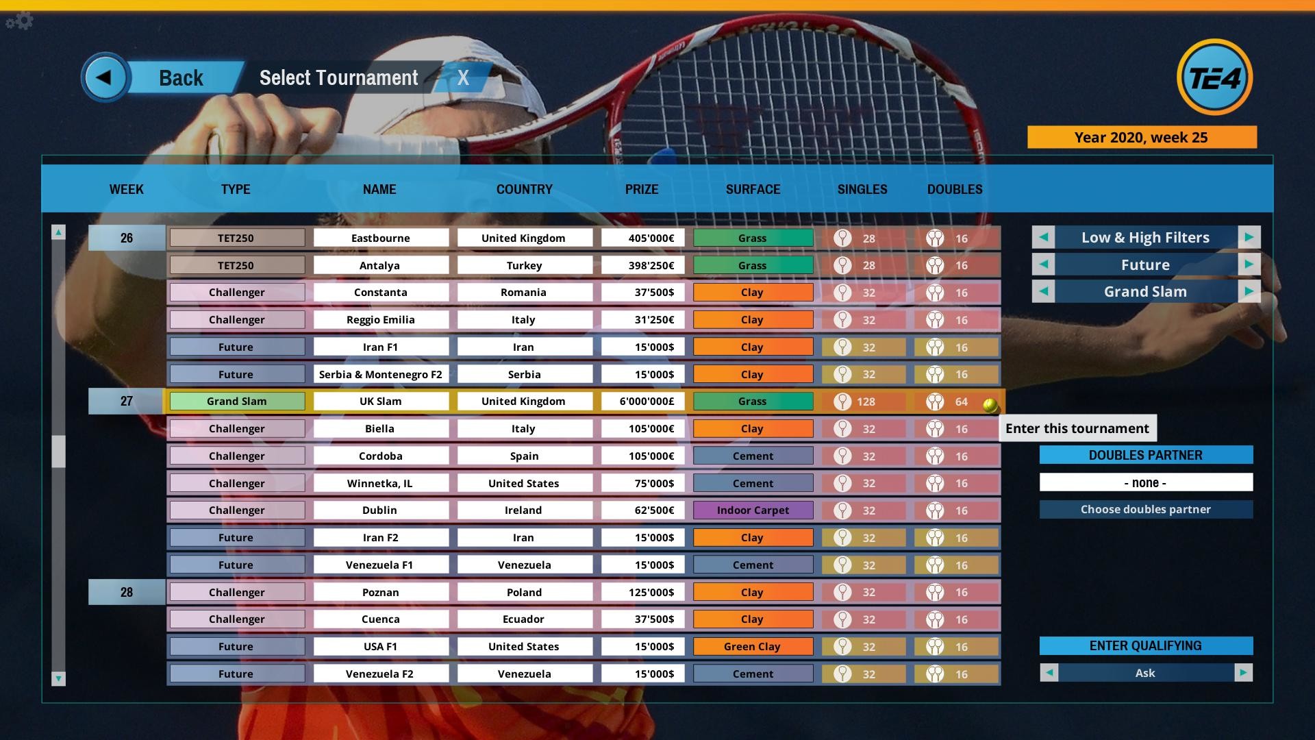 Tennis Elbow 4 PC Steam Account