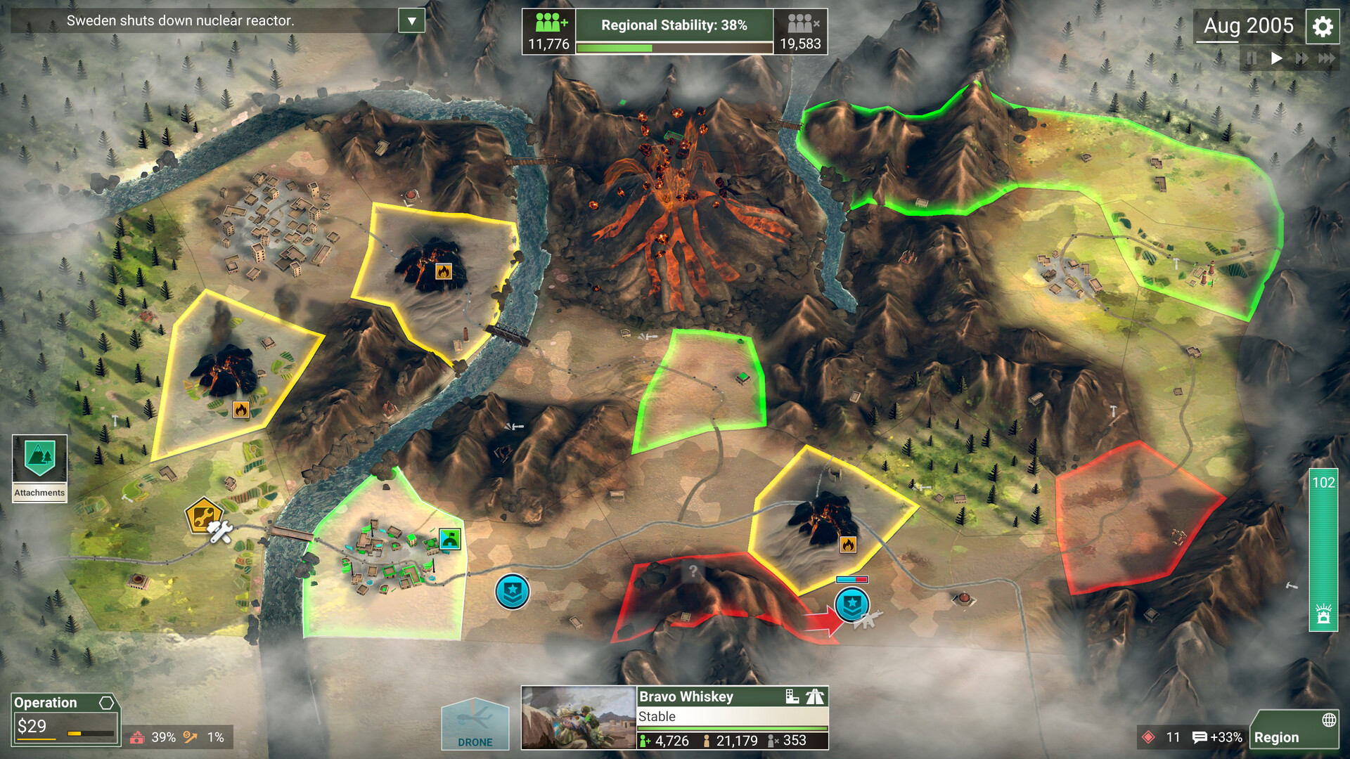 Rebel Inc: Escalation - Dollars & Disasters DLC PC Steam Klucz cyfrowy