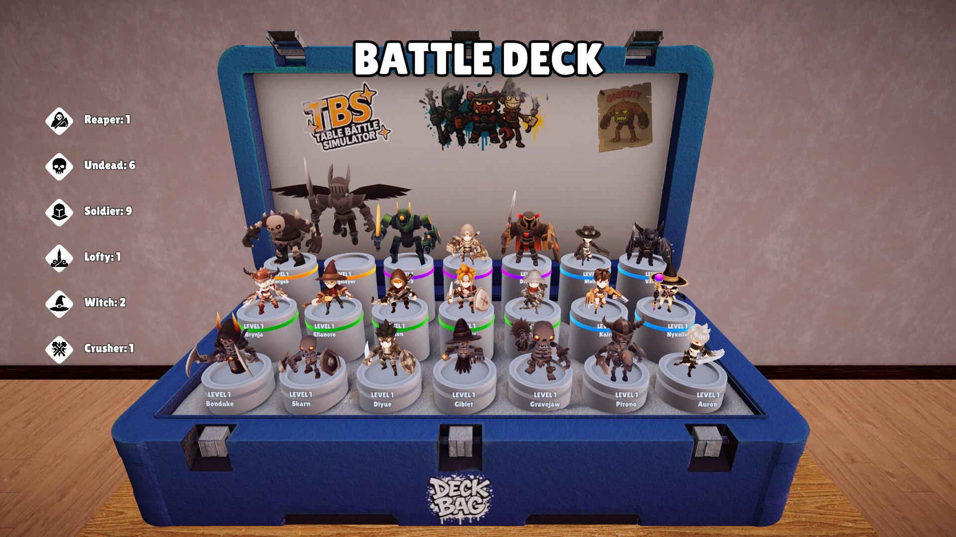 Table Battle Simulator PC Steam Klucz cyfrowy