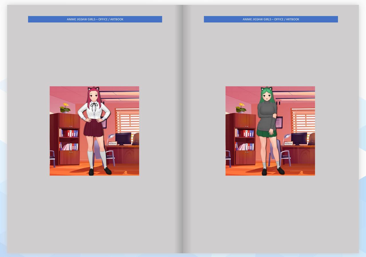Anime Jigsaw Girls - Office ArtBook DLC PC Steam CD Key