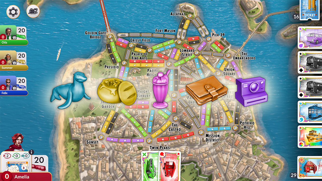 Ticket to Ride - San Francisco City Expansion DLC PC Steam CD Key