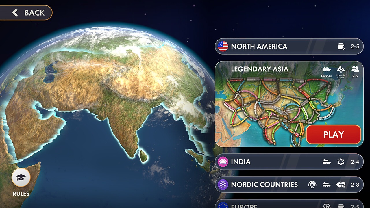 Ticket to Ride - Legendary Asia Expansion DLC PC Steam CD Key