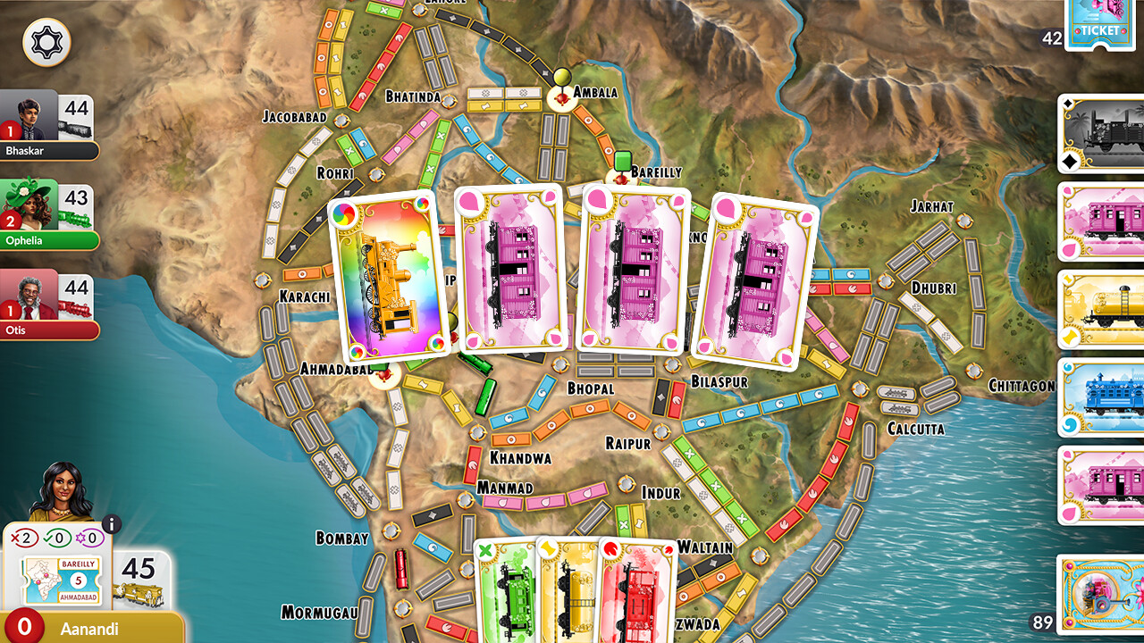 Ticket to Ride - India Expansion DLC PC Steam CD Key