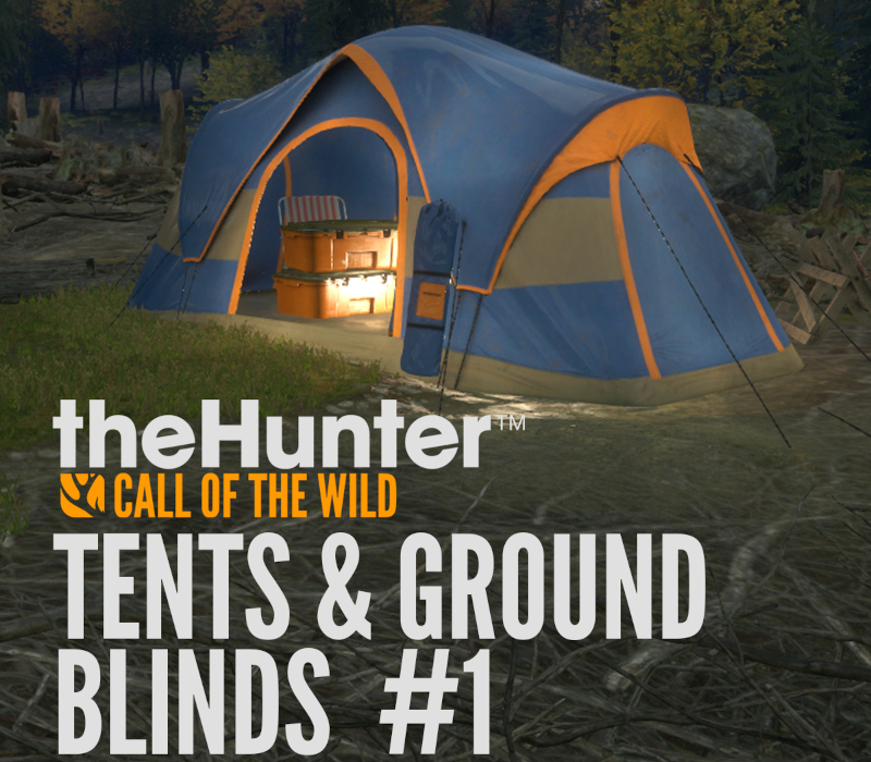theHunter: Call of the Wild - Tents & Ground Blinds DLC PC Steam CD Key (valid until March, 2027)